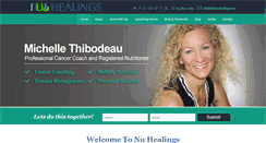 Desktop Screenshot of nuhealings.com