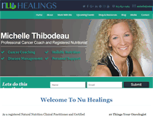 Tablet Screenshot of nuhealings.com